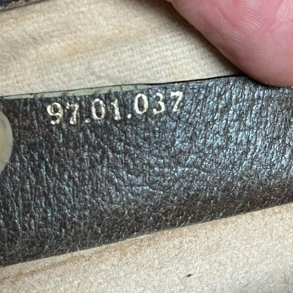 Authentic Gucci vintage GG canvas crossbody bag 97.01.037 (Q193) - Picture 14 of 16